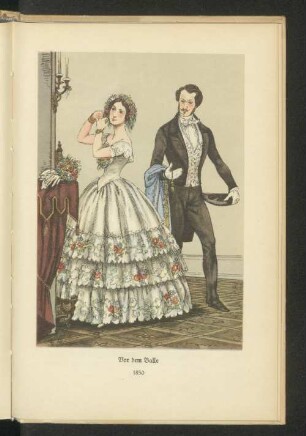 Vor dem Balle, 1850