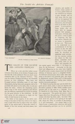 35.1908 = Nr. 138: The Salon of the Société des Artistes Français