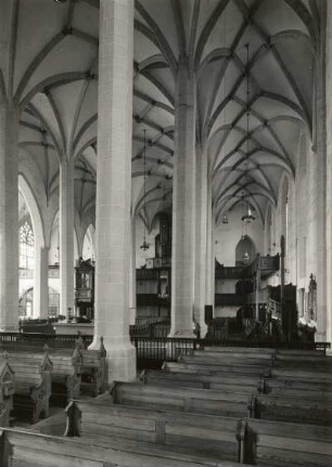 Bautzen. Dom St. Peter (beg. E. 13. Jh.). Inneres