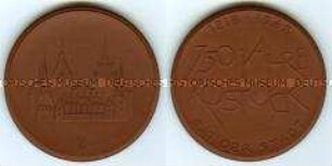 Medaille 750 Jahre Rostock