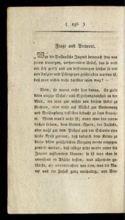 Frage und Antwort