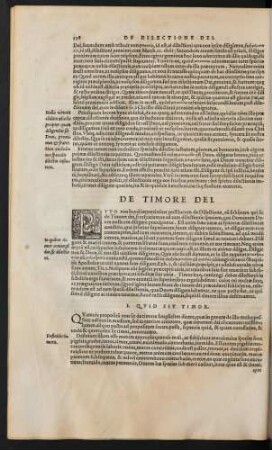 De Timore Dei.