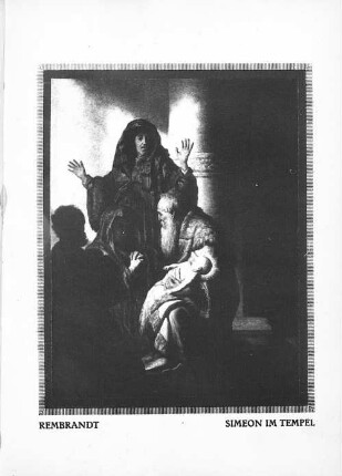 Simeon im Tempel.