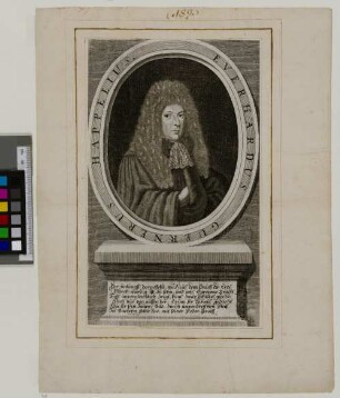 [Bildnis von Eberhard Werner Happel]