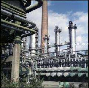 VEB Petrolchemisches Kombinat (PCK) in Schwedt/Oder