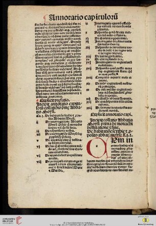 Collatio I