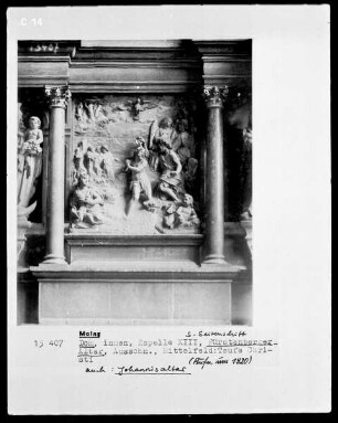 Johannis-Altar: Taufe Christi