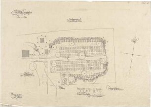 Gsaenger, Gustav; München - Obermenzing; Friedhof, Erweiterung - Gräbergarten 4 (Lageplan)
