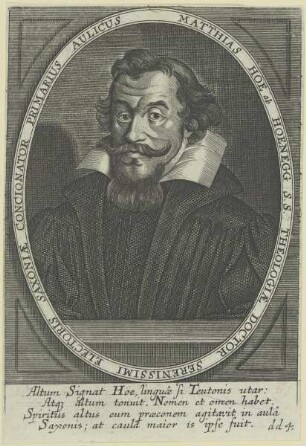 Bildnis des Matthias Hoë von Hoenegg