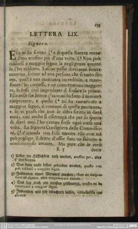 Lettera LIX. Signora