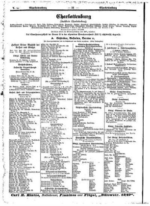 V. Vororte von Berlin