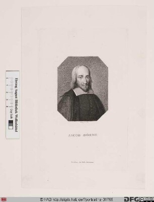 Bildnis Jacob Böhme