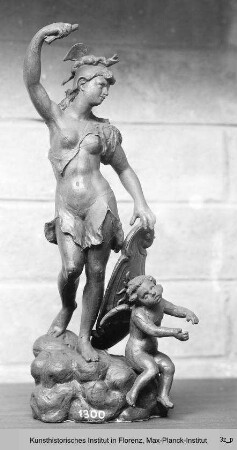 Minerva mit Putto - Pallade in camicia con scudo nella mano sinitra e putto sedente sulla base