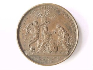 Medaille auf die Eroberung von Landau