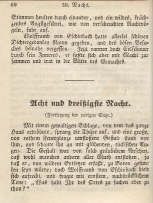 Acht und dreißigste Nacht