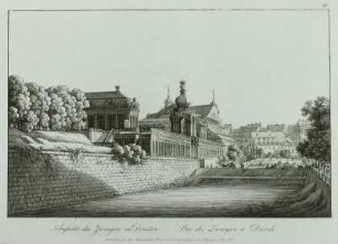 Dresden. Äußere Ansicht des Zwingers