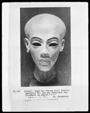 Kopf einer Tochter des Amenophis IV.