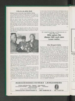 Die nächsten Sitzungen des Ortsausschusses