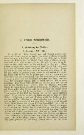 II. Deutsche Reichsgeschichte