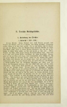 II. Deutsche Reichsgeschichte