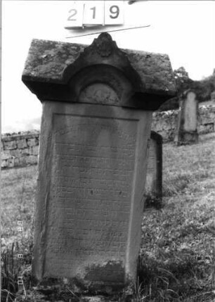 Grabstein 219
