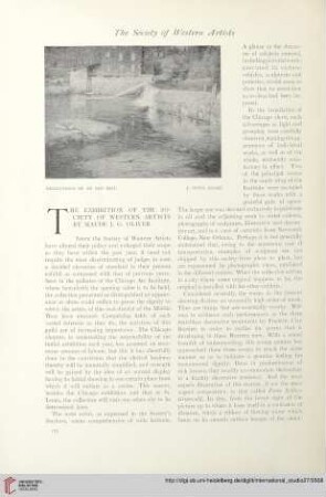27.1905/06 (1906) = Nr. 108: The exhibition of the Society of Western Artists