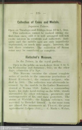 Rietschel's Museum