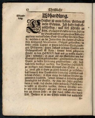 12-29, Abhandlung.