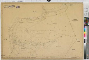 Oberkirchen (Schmallenberg), Flurbereinigung Nordenau, Bl. 1 Zuteilungskarte Flur 41