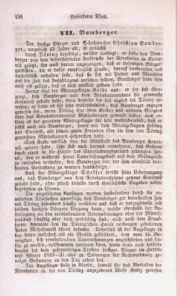 VII. Bamberger