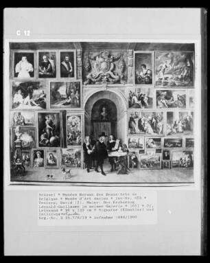 Der Erzherzog Léopold-Guillaume in seiner Galerie