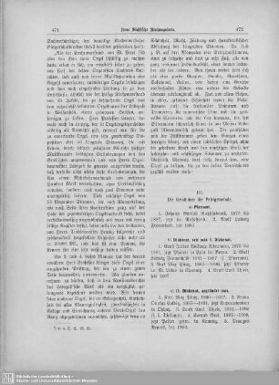 III. Die Geistlichen der Petrigemeinde