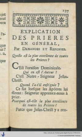 Explication Des Prieres En Général