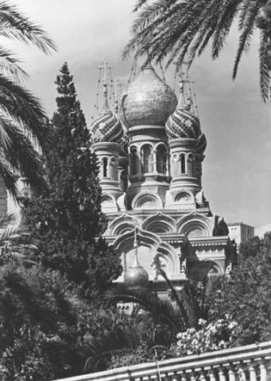 Italien. San Remo. Ansicht der Russisch Orthodoxen Kirche San Basilio.