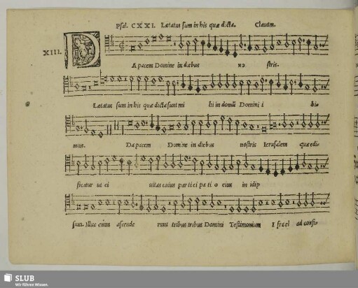 XIII. Sermisy, Claudin de: Da pacem Domine
