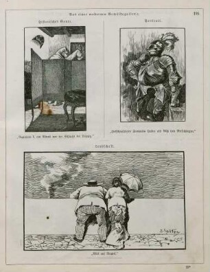 "Aus einer modernen Gemäldegallerie"