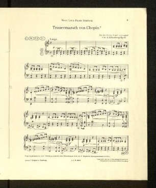 Trauermarsch von Chopin.