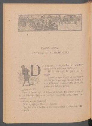 Capítulo XXXIII - Una carta y su respuesta