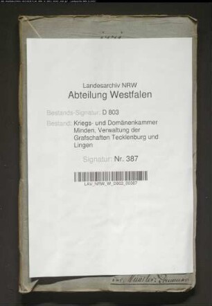 Die Beschwerden des Erbmühlenpächters Mütert zu Ledde