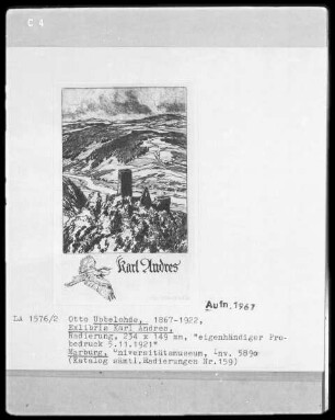 Exlibris Karl Andres