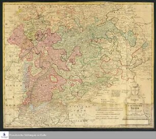 Charte das Erzstift u. Churfürstenthum Trier vorstellend