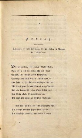 Wallenstein : ein dramatisches Gedicht, 1. Wallensteins Lager