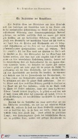 Die Architektur der Renaissance