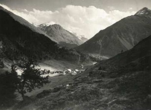 Ötztaler Alpen. Vent. Blick vom Feldkögele