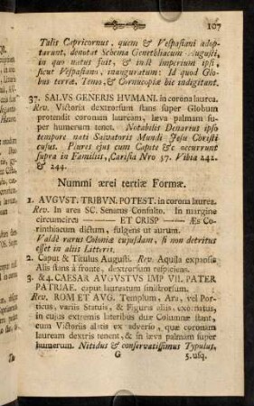107-131, Marcus Agrippa. - Julia Titi.