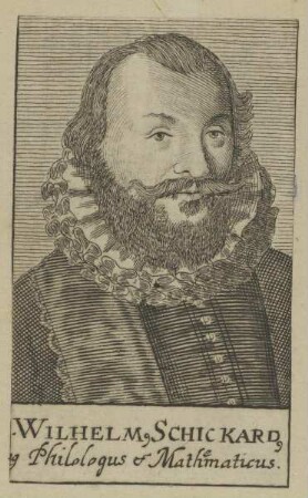 Bildnis des Wilhelmus Schickardus