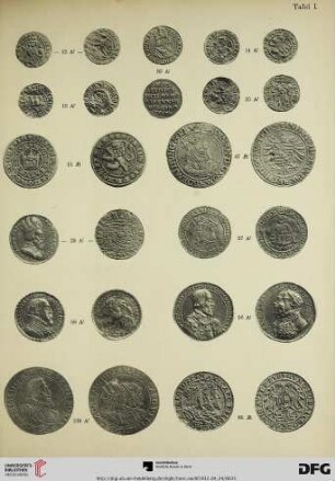 Tafel I-VI
