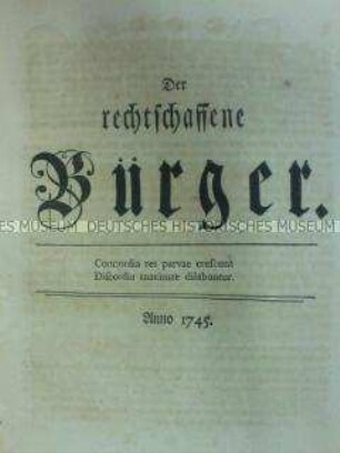 Der rechtschaffene Bürger