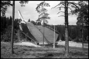 Oslo: Holmenkollenschanze, von unten
