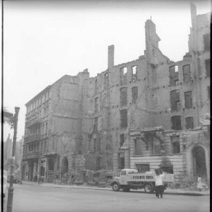 Negativ: Ruine, Eisenacher Straße 121, 1951